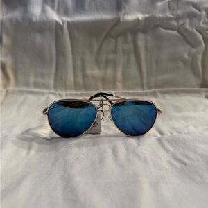 NYS Blue Aviator Sunglasses